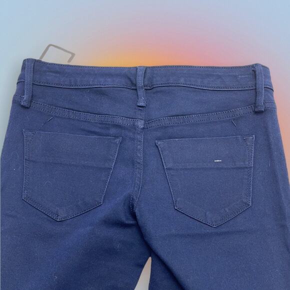 MOSSIMO Women’s 00 Dark Blue Denim Leggings - Picture 2 of 3